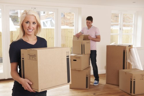 Professional removals team managing a house move in Sydenhamhill