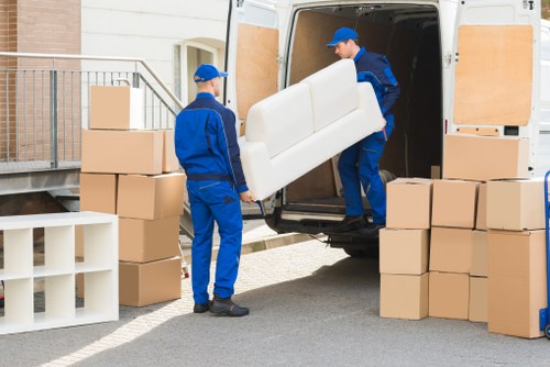 Packed student belongings ready for short-term storage in Sydenhamhill