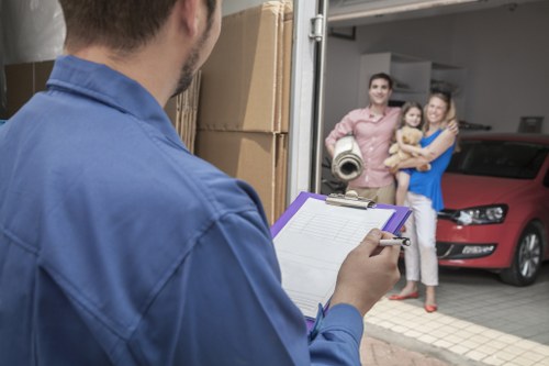 Local waste sorting and transfer station process