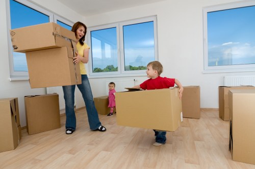 Careful packing and loading for a small removal service