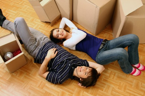 Furniture packed and protected for short-term storage in Sydenhamhill